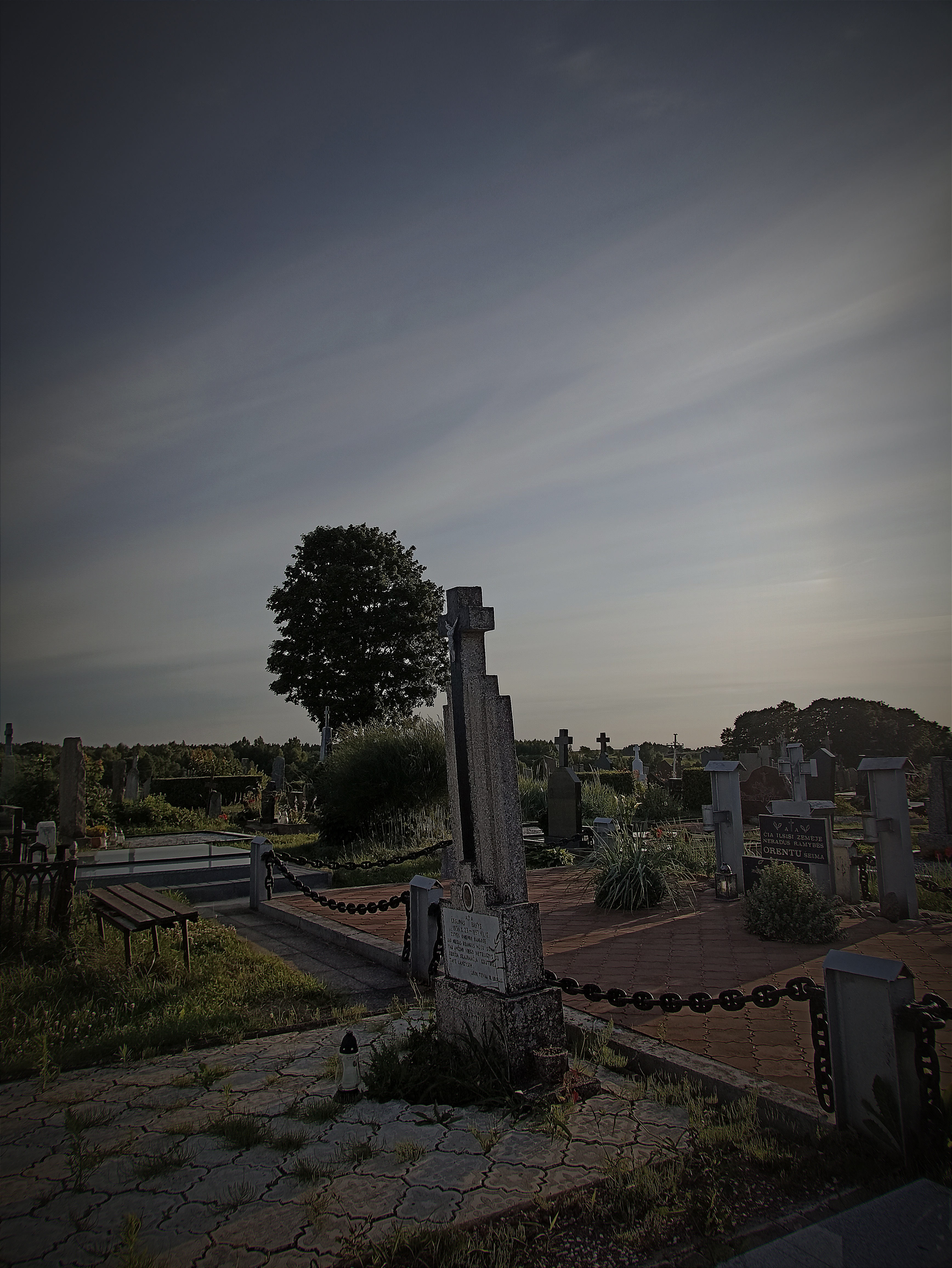 Peaceful Cemetery
